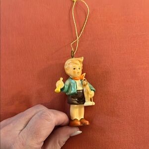 Goebel Collectible with Cream and Gold Accents